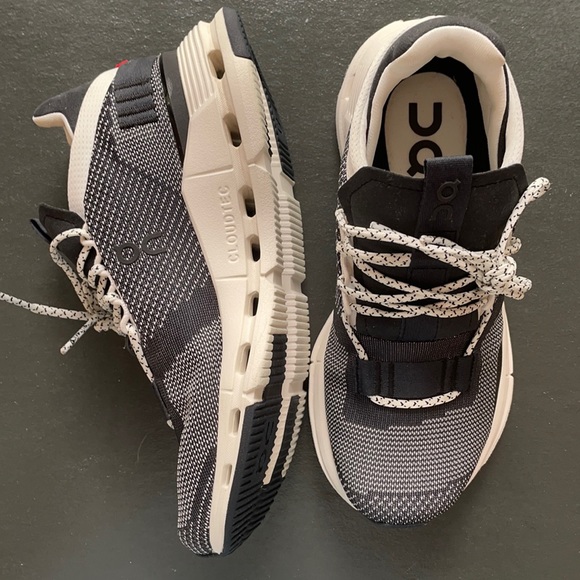 on cloud nova black white